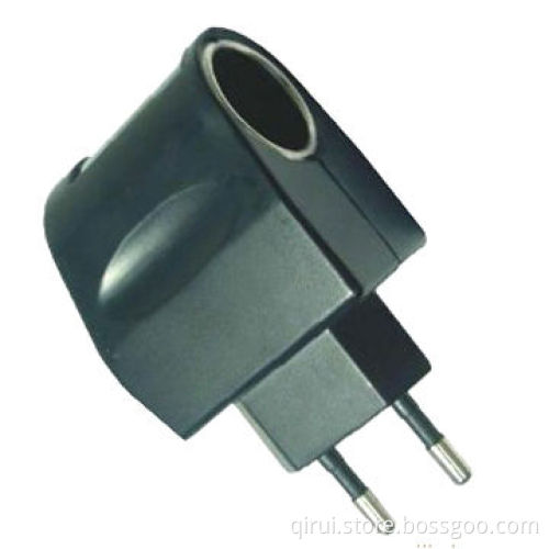 Mobile Phone AC/DC Adapter Converter, Available in Black